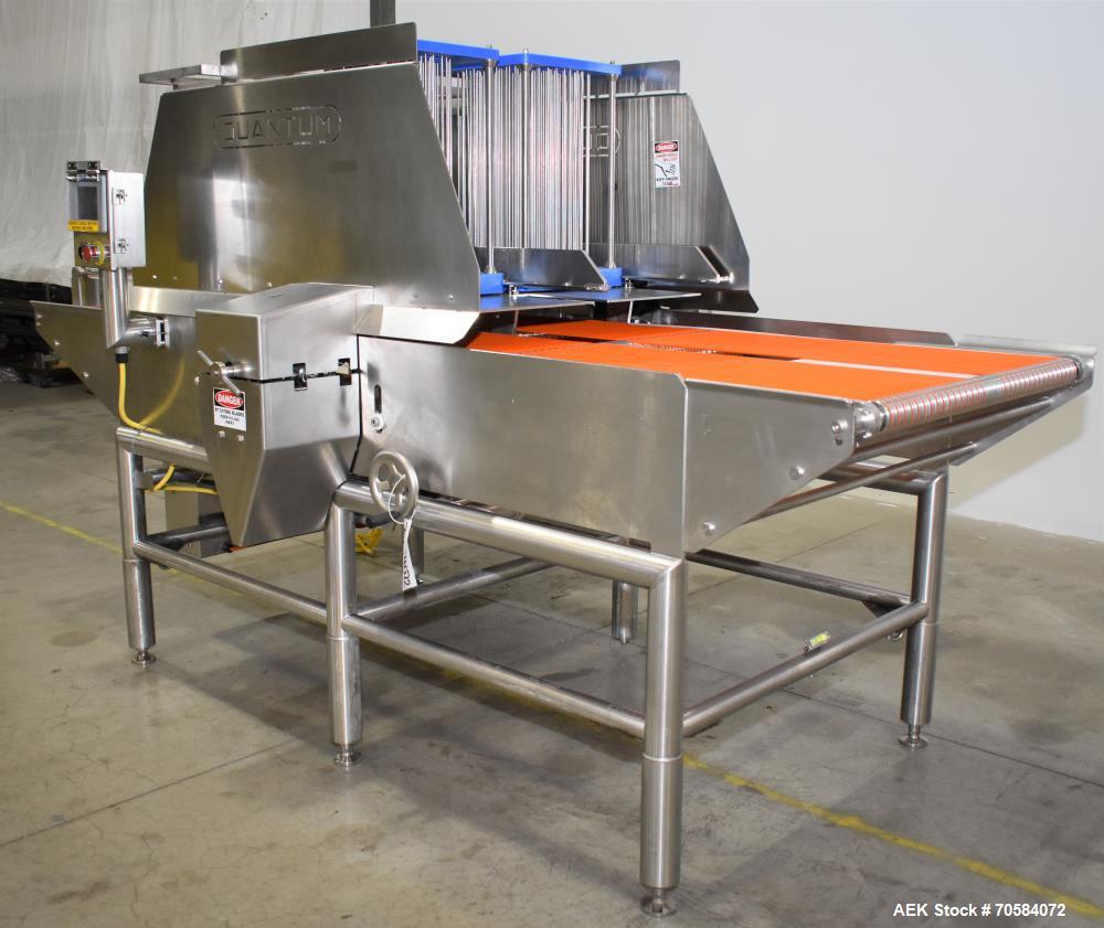 Used Quantum Model P200 Pepperoni Topping Applicator